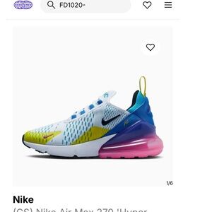 Nike Blue and Pink Sneakers for Active Style